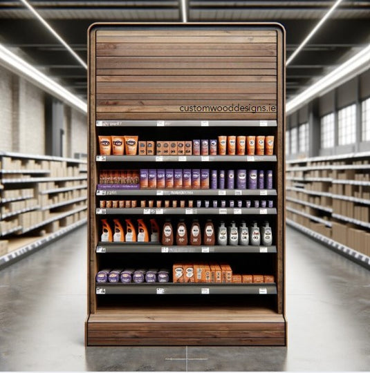 Isle Display Point Of Sale Content Page | Custom Wood Designs