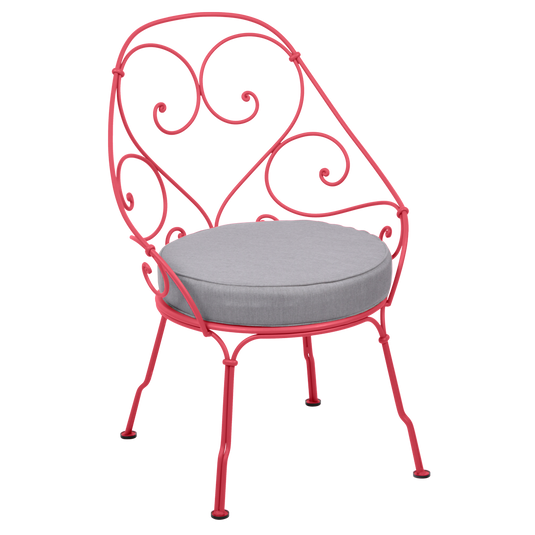 Fermob 1900 Carbriolet Armchair in Rosalie