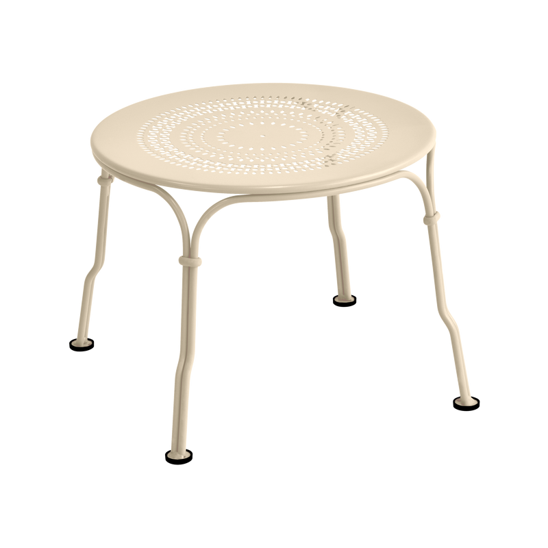 Load image into Gallery viewer, Fermob 1900 Low Table  Ø  45 cm in Latte Beige
