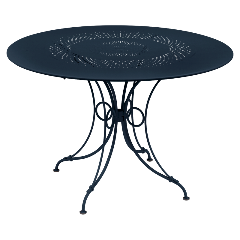 Load image into Gallery viewer, Fermob 1900 Table Ø 117 in Deep Blue
