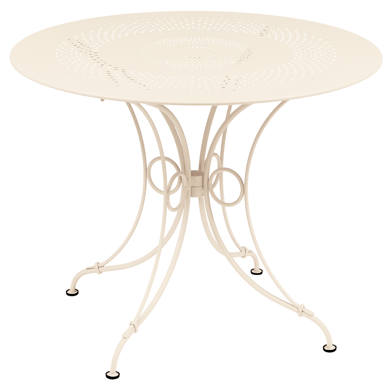 Load image into Gallery viewer, Fermob 1900 Table Ø 96 in Latte Beige
