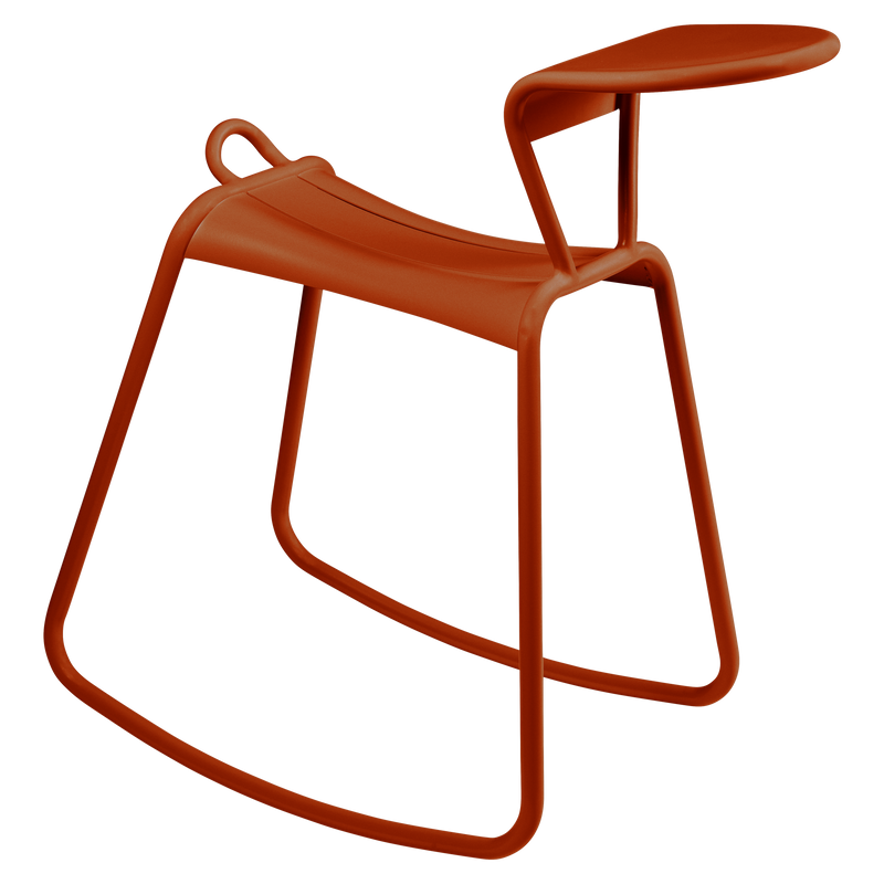 Load image into Gallery viewer, Fermob Adadesk Rocking Side Desk in Candied Orange
