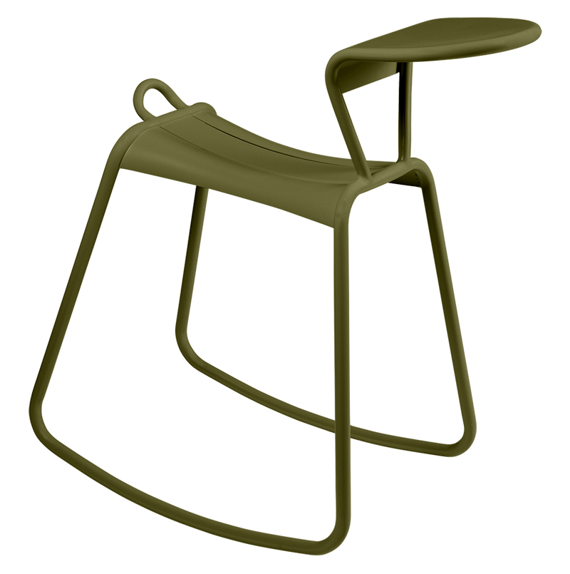 Load image into Gallery viewer, Fermob Adadesk Rocking Side Desk in Pesto Green
