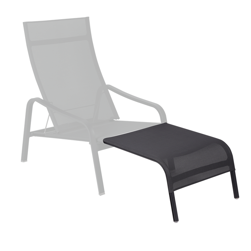 Load image into Gallery viewer, Fermob Alizé Footrest in Stereo Anthracite – outdoor footrest in aluminium
