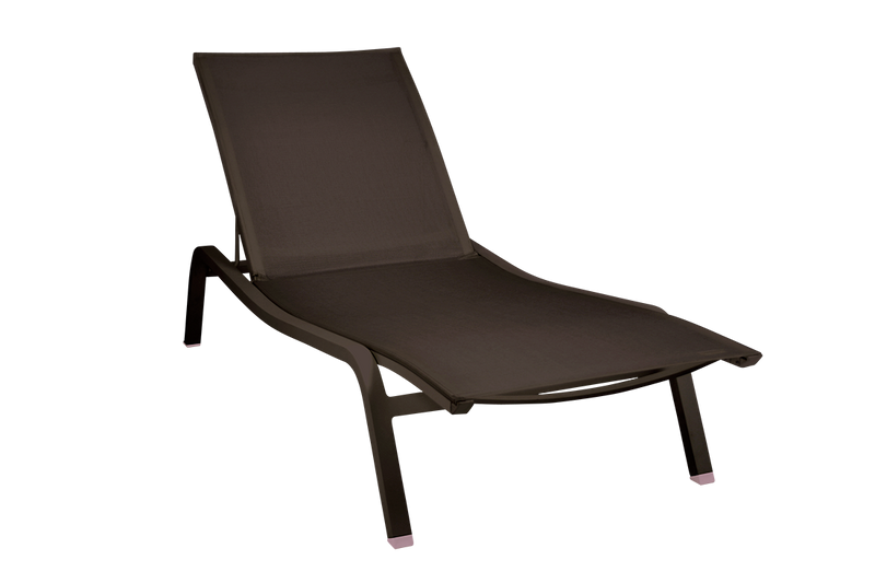 Load image into Gallery viewer, Fermob Alizé XS Sun Lounger in Stereo Tonka – compact sun lounger in aluminium
