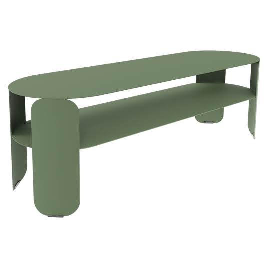 Fermob Bebop Low Console Table 120 x 40 cm in Cactus