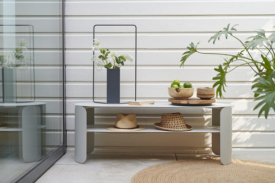 Fermob Bebop Low Console Table 120 x 40 cm – lifestyle