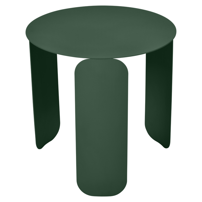 Load image into Gallery viewer, Fermob Bebop Low Table Ø45 cm in Cedar Green – round low table in powder-coated steel
