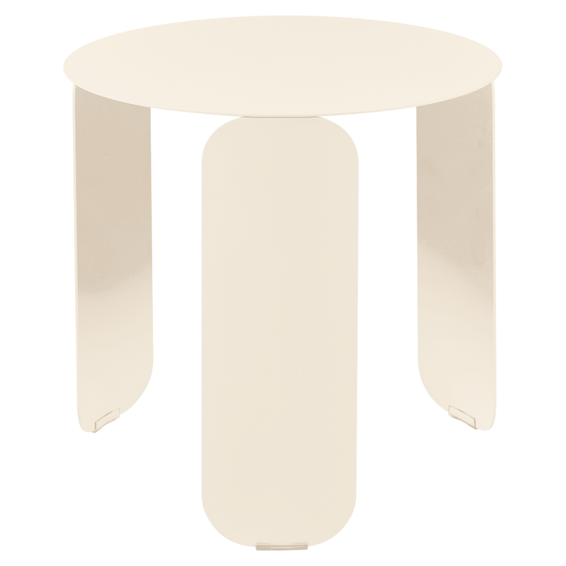 Load image into Gallery viewer, Fermob Bebop Low Table Ø45 cm in Latte Beige – round low table in powder-coated steel
