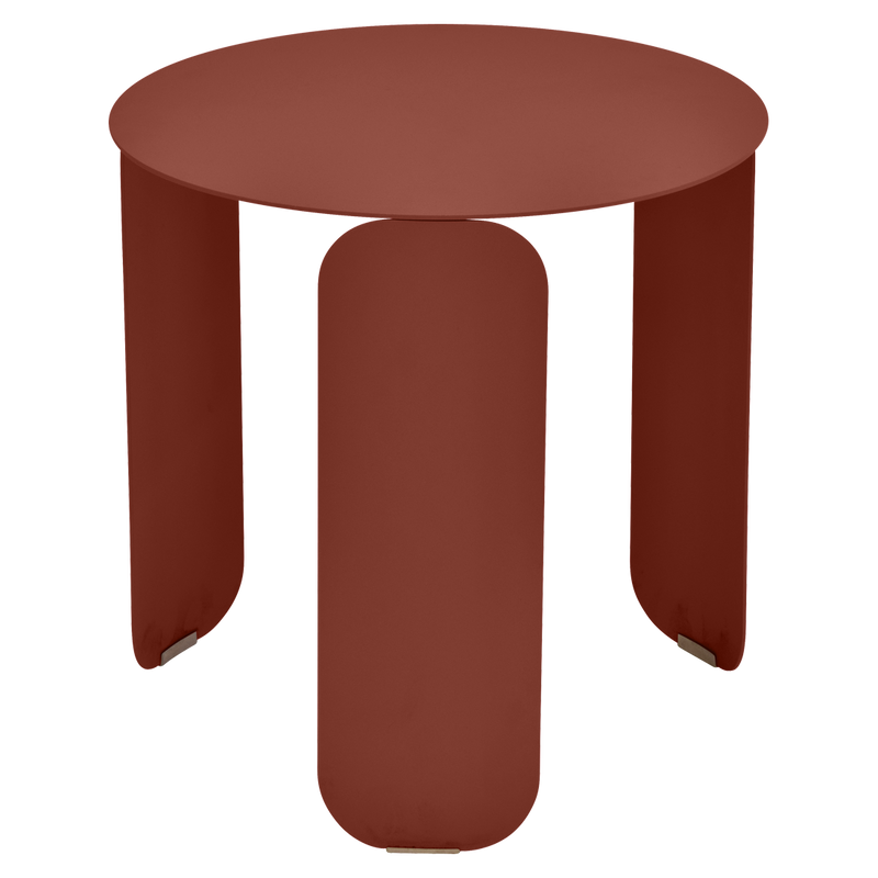 Load image into Gallery viewer, Fermob Bebop Low Table Ø45 cm in Red Ochre – round low table in powder-coated steel
