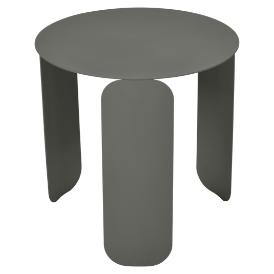 Fermob Bebop Low Table Ø45 cm in Rosemary – round low table in powder-coated steel
