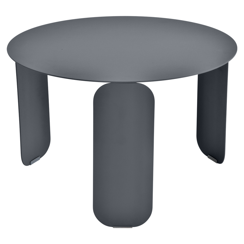 Load image into Gallery viewer, Fermob Bebop Low Table Ø60 cm in Anthracite – round coffee table in powder-coated steel
