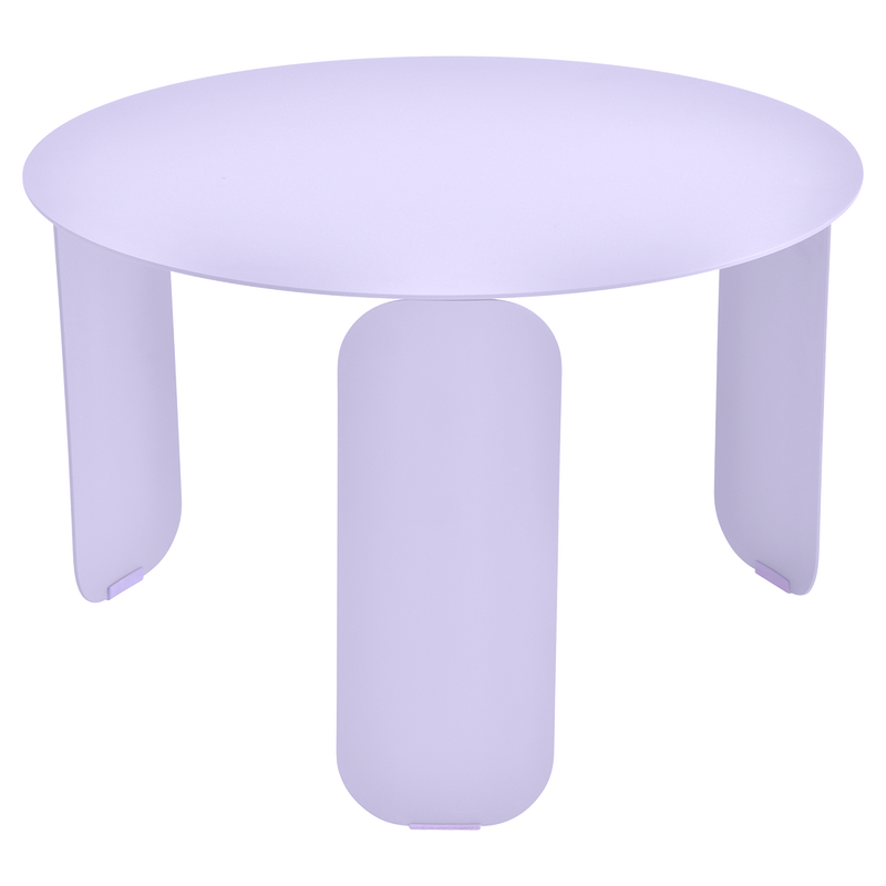 Load image into Gallery viewer, Fermob Bebop Low Table Ø60 cm in Marshmallow – round coffee table in powder-coated steel
