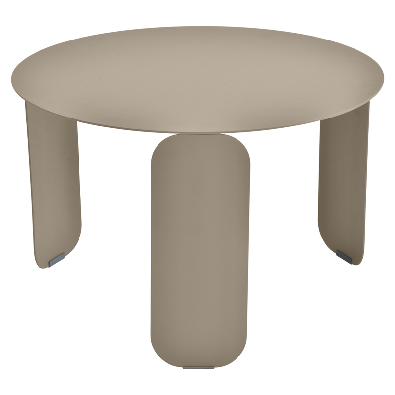 Load image into Gallery viewer, Fermob Bebop Low Table Ø60 cm in Nutmeg – round coffee table in powder-coated steel
