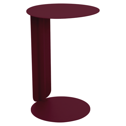 Fermob Bebop Offset Table in Black Cherry