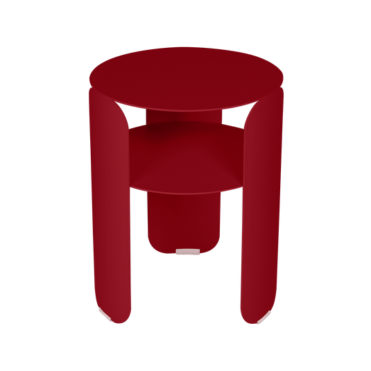 Fermob Bebop Side Table Ø35cm in Chilli