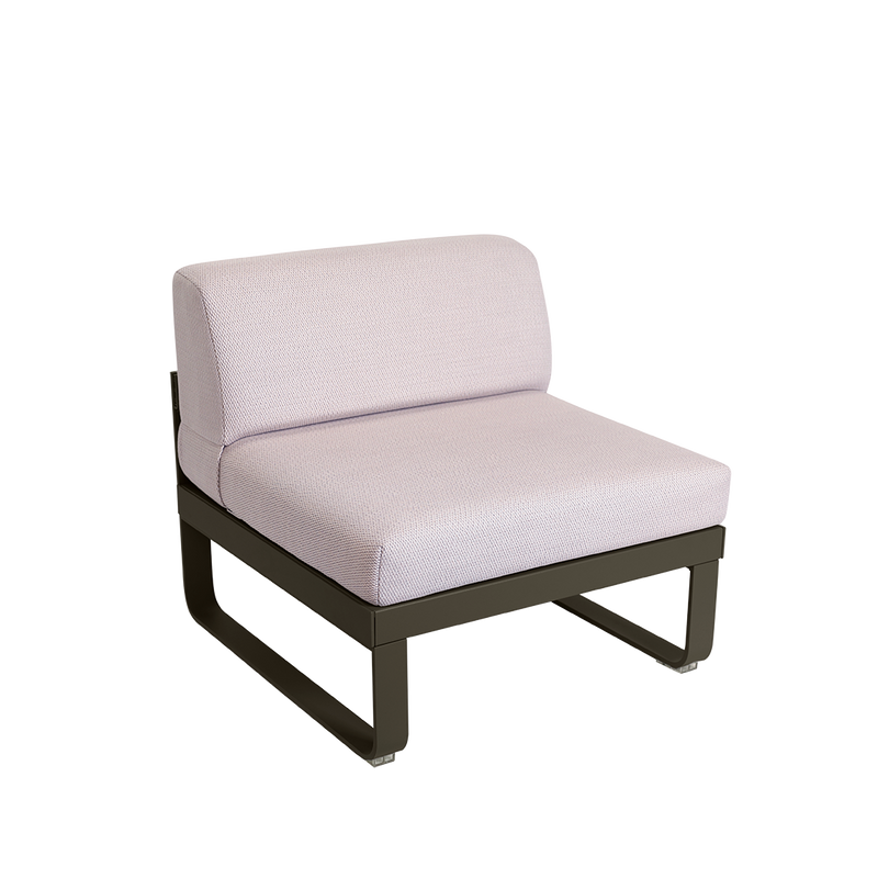 Load image into Gallery viewer, Fermob Bellevie 1-Seater Central Module – Tonka frame with Pearl fabric cushions
