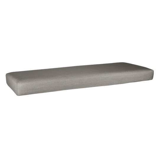 Fermob Bellevie 2-Seater Ottoman Cushion in Grey Taupe fabric