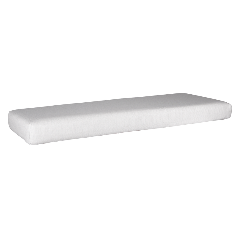 Load image into Gallery viewer, Fermob Bellevie 2-Seater Ottoman Cushion in Off-White fabric
