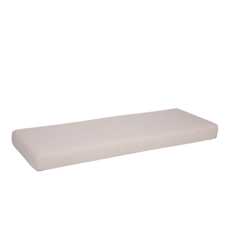 Load image into Gallery viewer, Fermob Bellevie 2-Seater Ottoman Cushion in Pearl fabric
