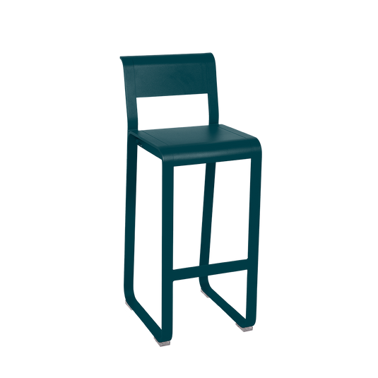 Fermob Bellevie Bar Chair in Acapulco Blue