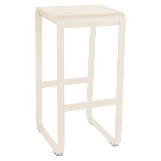 Fermob Bellevie Bar Stool High in Latte Beige