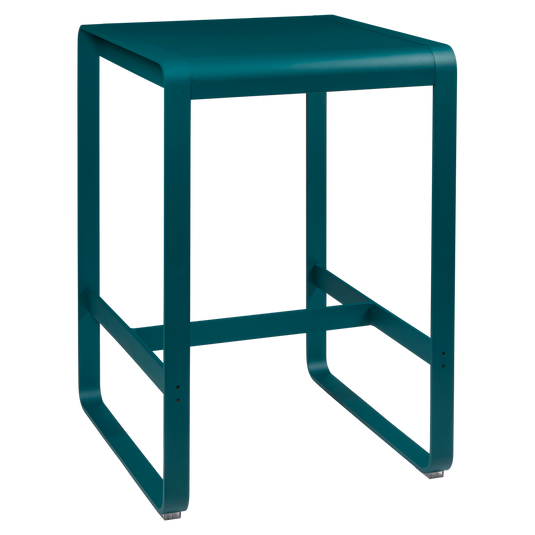Fermob Bellevie High Table 74 x 80 cm in Acapulco Blue