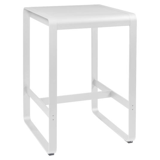 Fermob Bellevie High Table 74 x 80 cm in Cotton White