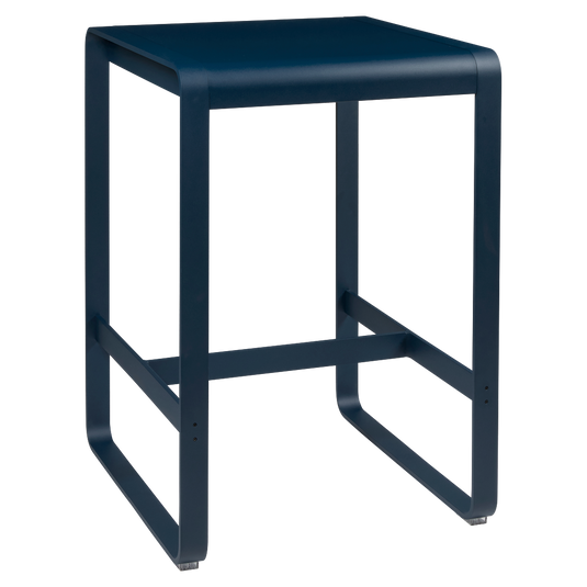 Fermob Bellevie High Table 74 x 80 cm in Deep Blue