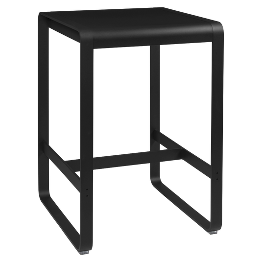 Fermob Bellevie High Table 74 x 80 cm in Liquorice