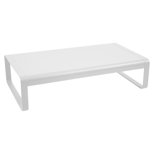 Fermob Bellevie Large Low Table 138 x 80 cm in Cotton White