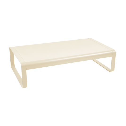 Fermob Bellevie Large Low Table 138 x 80 cm in Latte Beige