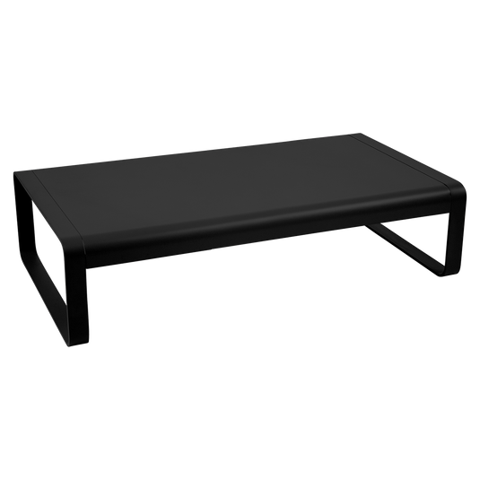 Fermob Bellevie Large Low Table 138 x 80 cm in Liquorice
