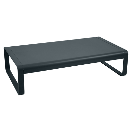 Fermob Bellevie Large Low Table 138 x 80 cm in Storm Grey