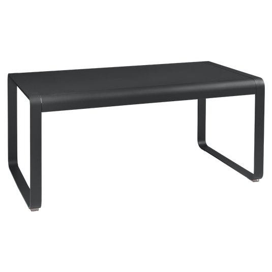 Fermob Bellevie Mid-Height Table 140 x 80 cm in Anthracite