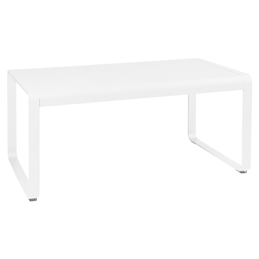 Fermob Bellevie Mid-Height Table 140 x 80 cm in Cotton White