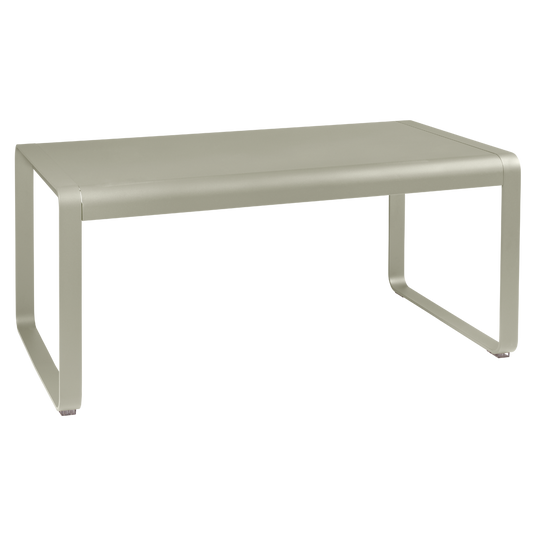 Fermob Bellevie Mid-Height Table 140 x 80 cm in Nutmeg