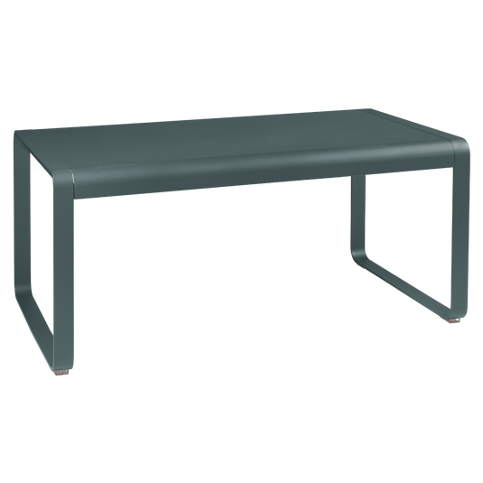 Fermob Bellevie Mid-Height Table 140 x 80 cm in Storm Grey