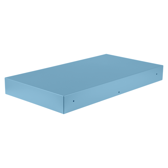 Fermob Bellevie Rectangular Connecting Shelf in Maya Blue