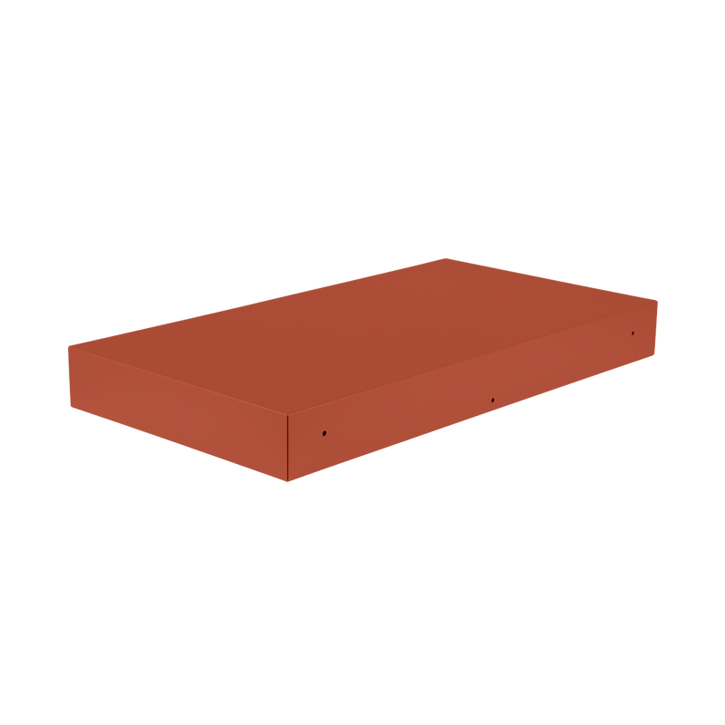 Load image into Gallery viewer, Fermob Bellevie Rectangular Connecting Shelf in Red Ochre
