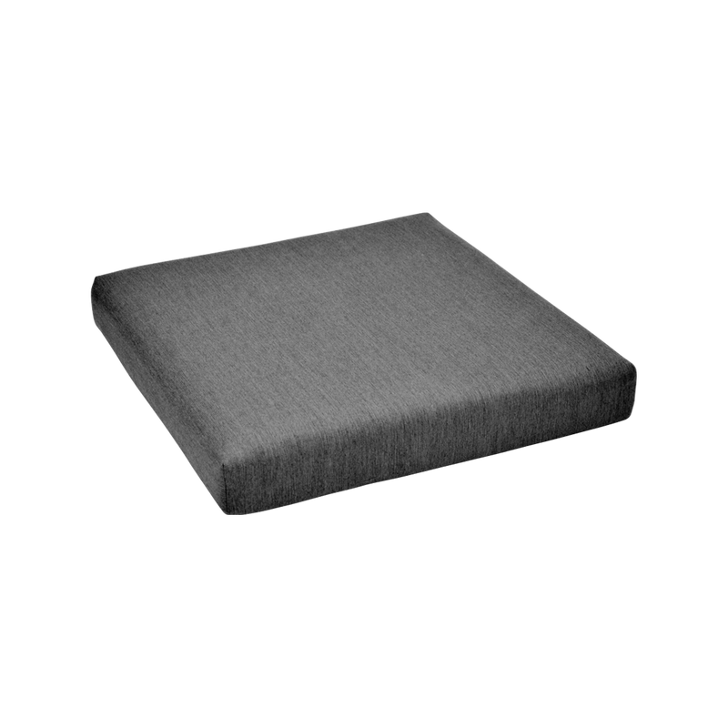 Load image into Gallery viewer, Fermob Bellevie Seat Cushion Cover – Armchair &amp; Sofas in Graphite Grey fabric
