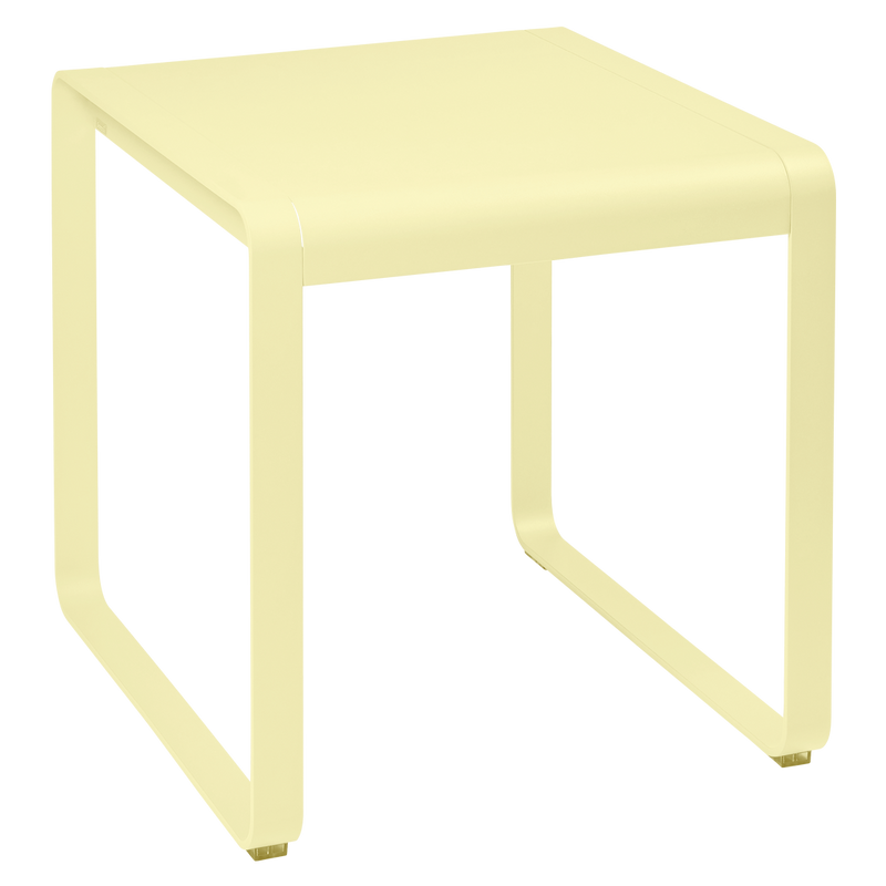 Load image into Gallery viewer, Fermob Bellevie Table 74 x 80 cm in Frosted Lemon

