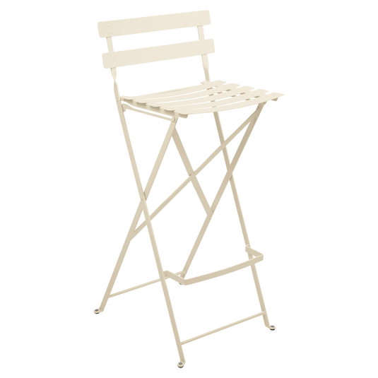 Fermob Bistro High Stool in Latte Beige