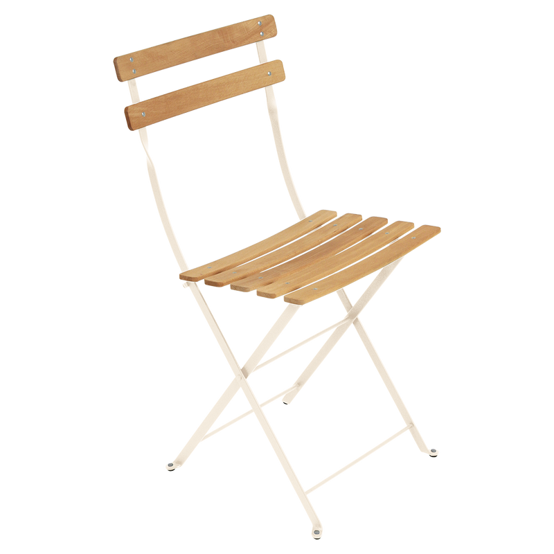 Load image into Gallery viewer, Fermob Bistro Natural Chair Wood &amp; Metal in Latte Beige
