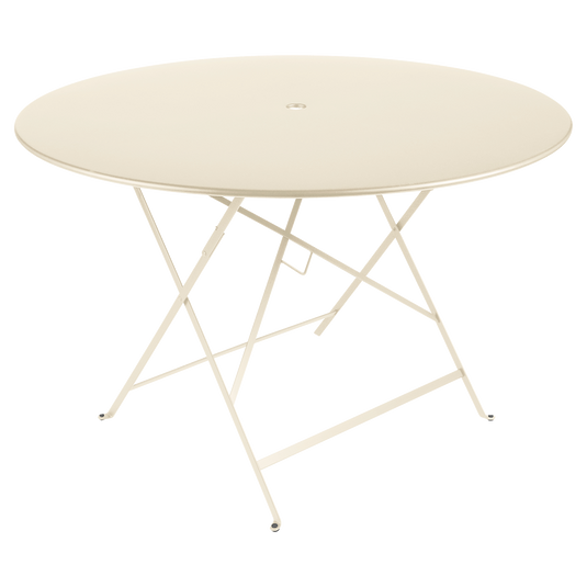 Fermob Bistro Table Ø117cm six seater in Latte Beige