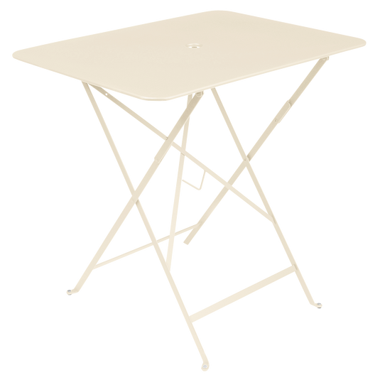 Fermob Bistro Table 77 x 57 cm Foldable in Latte Beige