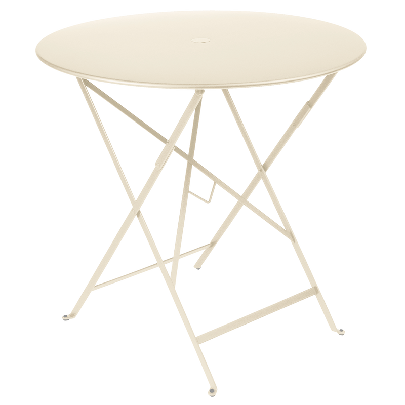 Load image into Gallery viewer, Fermob Bistro Table Ø77cm Round Folding Table in Latte Beige
