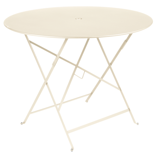 Fermob Bistro Table  Ø 96 in Latte Beige