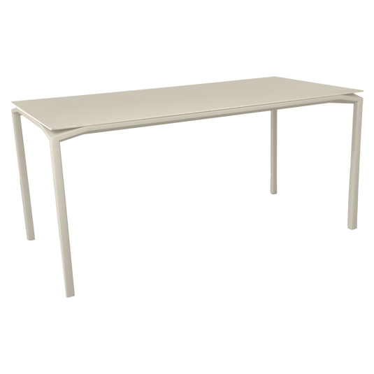 Fermob Calvi Velvety Matte Table 126 x 63 cm in Clay Grey