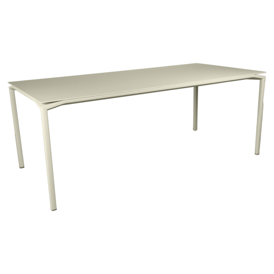 Fermob Calvi Velvety Matte Table 195 x 95 cm in Clay Grey